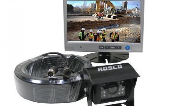 Rosco Vision Systems Rearview Backup Camera System with 7-inch Color Monitor