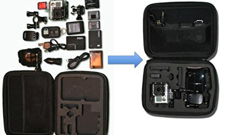 Carbon Fiber GoPro Case for Hero 4 3+ Camera and Accessories Carbon Fiber GoPro Case for Hero 4 3+ Camera and Accessories