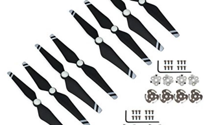 BTG 8PCS Quick Release Carbon Fiber Reinforced Propellers for DJI Phantom 4