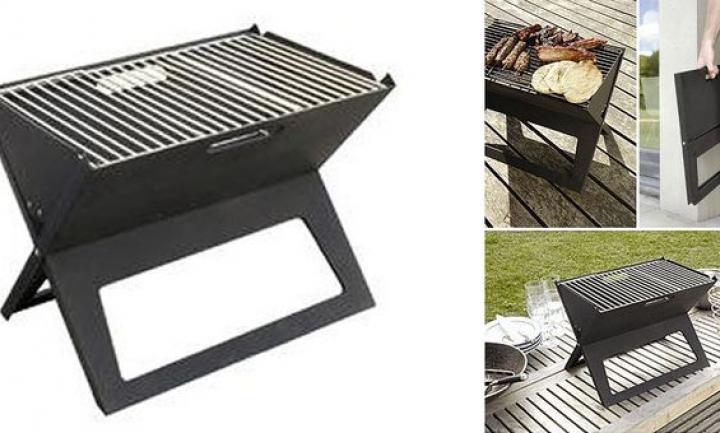 Folding Portable Charcoal Grill: Travel With Your BBQ Grill Anywhere You Want 