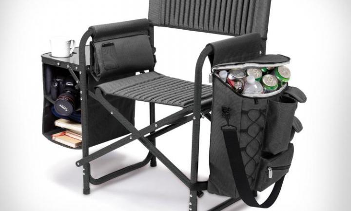 Backpack Chair With Cooler And Side Table: Carry Your Comfort Zone With You 