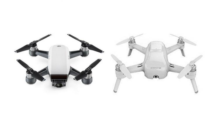 DJI Spark Drone Vs. Yuneec Breeze 4K Drone DJI Spark Drone Vs. Yuneec Breeze 4K Drone