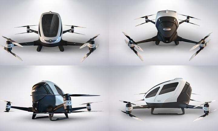 The Ehang 184 Drone - World's First Passenger Drone 