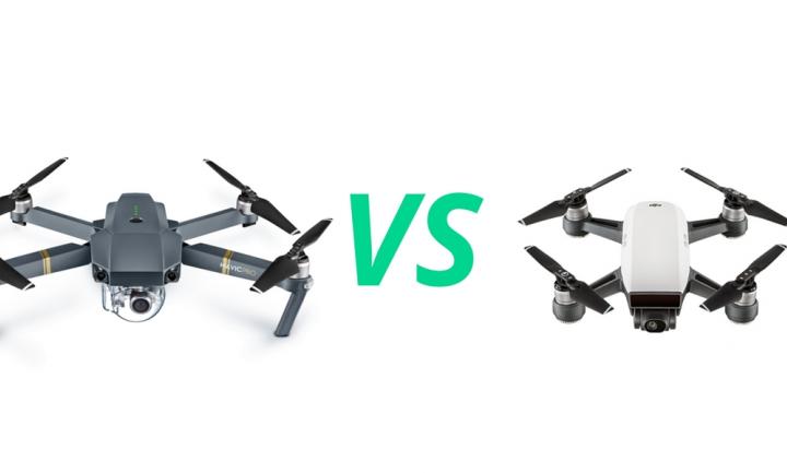 DJI Spark vs. DJI Mavic Pro DJI Spark vs. DJI Mavic Pro