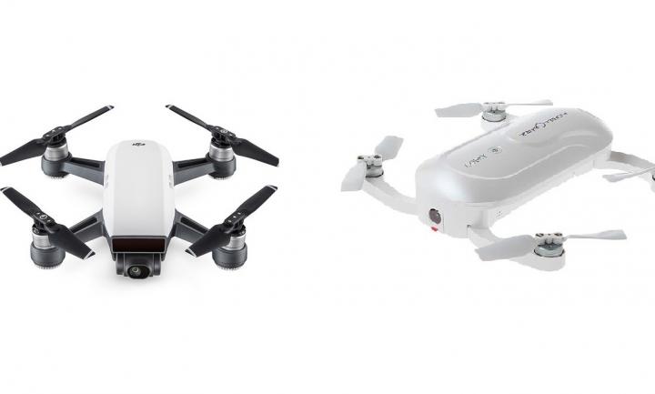 DJI Spark Drone Vs. Zerotech Dobby Pocket Selfie Drone