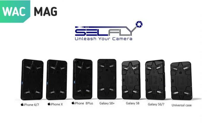 CES 2018 - Meet Selfy, Smartphone Case Cum Camera Drone CES 2018 - Meet Selfy, Smartphone Case Cum Camera Drone