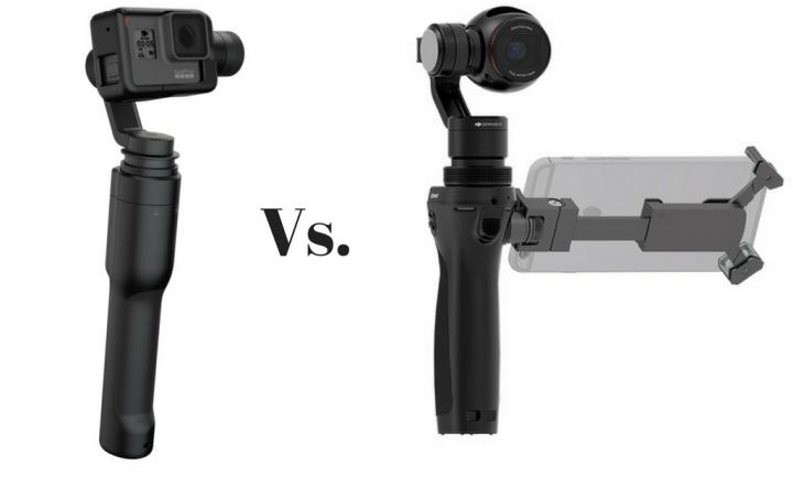 DJI Osmo Vs. GoPro Karma Grip DJI Osmo Vs. GoPro Karma Grip