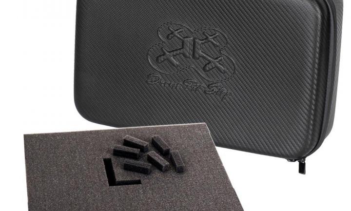 Drone Pit Stop DIY Carrying Case (Medium) for Mini Drone/Action Cameras