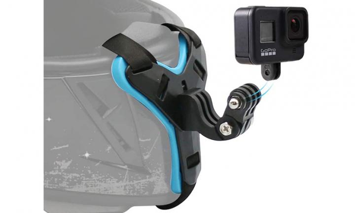 Featured image of SUREWO Motorcycle Helmet Chin Strap Mount in WAC magazine review