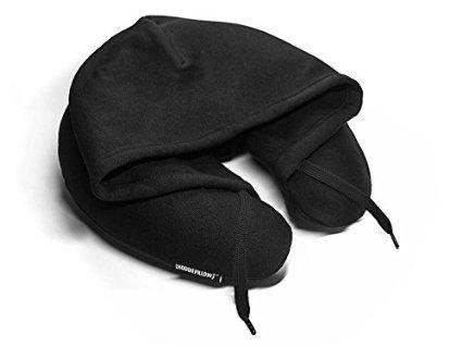 HoodiePillow® Brand (Inflatable) Travel Pillow