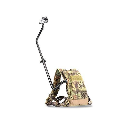 Lightwish Camouflage 3th Person POV wearable Camera Mount Backpack Accessory Kit