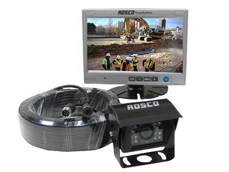 Rosco Vision Systems Rearview Backup Camera System with 7-inch Color Monitor