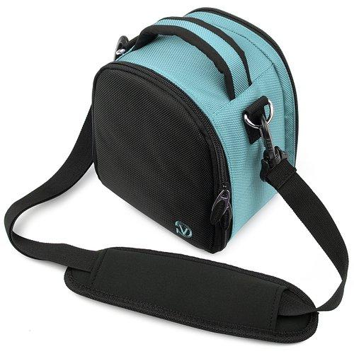 Laurel Compact Edition Nylon DSLR Camera Carrying Handbag with Removable Shoulder Strap