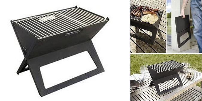 Folding Portable Charcoal Grill: Travel With Your BBQ Grill Anywhere You Want 