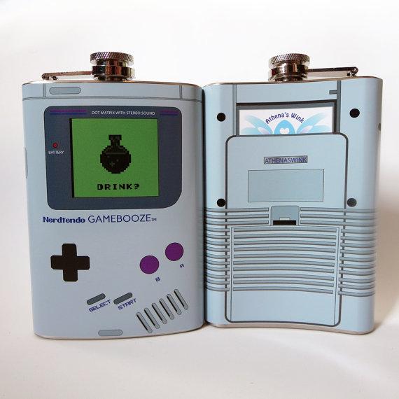 Gameboy Flask: The Nerdy Way To Drink Gameboy Flask: The Nerdy Way To Drink