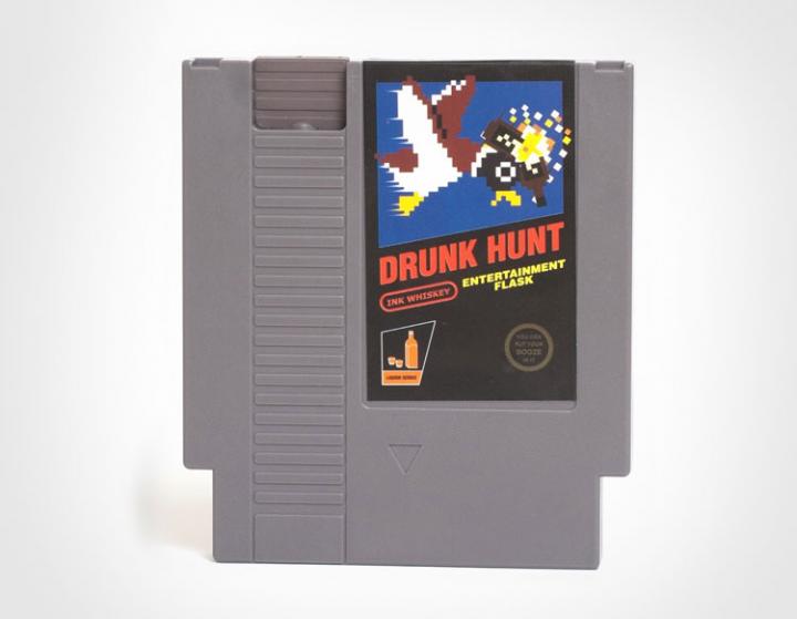 NES Cartridge Secret Drinking Flask: For When You Want To Be A Discreet Drinker 
