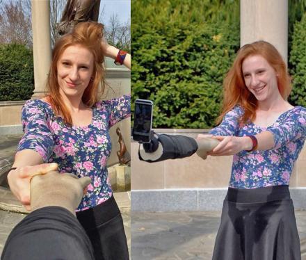 Fake Arm Selfie Stick
