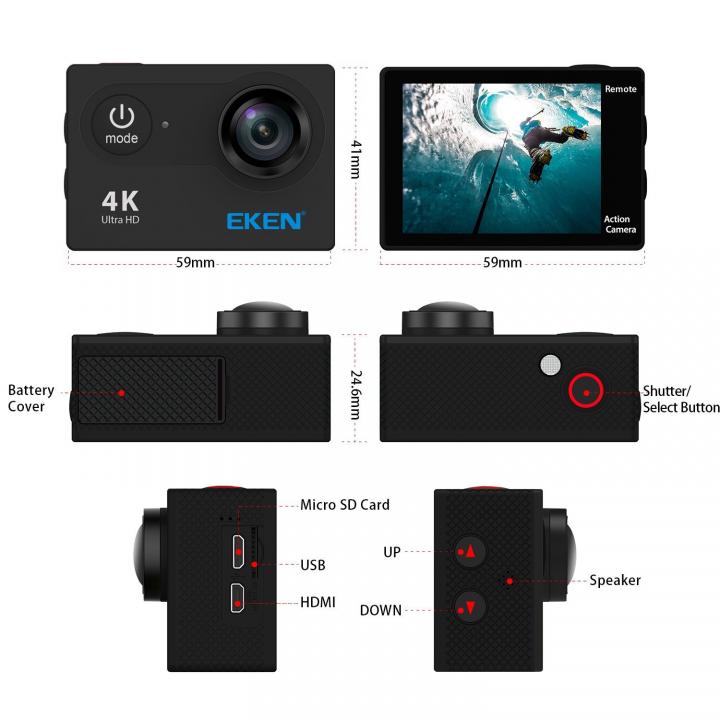 EKEN H9R 4K Action Camera