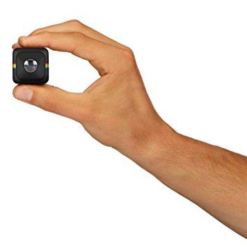 Polaroid Cube+Mini Action Camera hand 