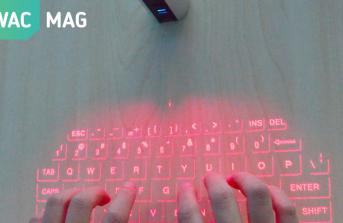 Meet The Futuristic Multimedia Laser Keyboard